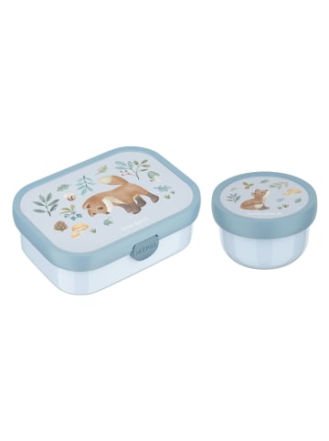 Mepal 2er Set Obst- und Bentobox Campus (2025) in 300 & 750 ml in Forest Friends