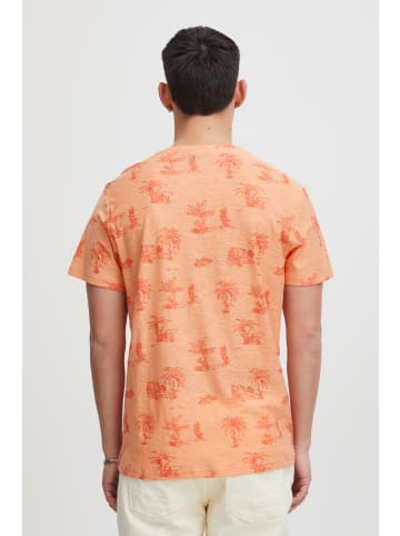 BLEND Meliertes T-Shirt mit Palmen Print TEE in Orange