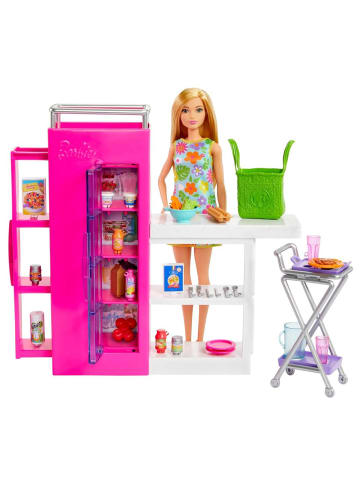 Barbie Vorratskammer Spielset | Barbie | Mattel HJV38 | mit Puppe & Zubehör