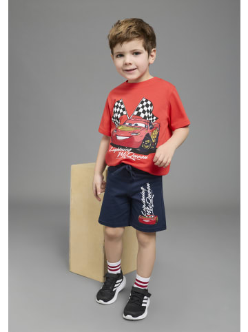 Kidsworld Shirt & Shorts in rot+schwarz