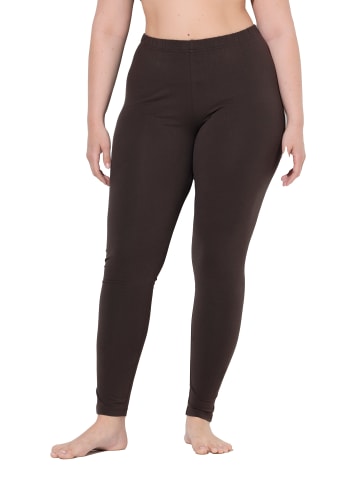 Ulla Popken Leggings in erde