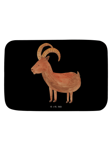 Mr. & Mrs. Panda Badvorleger Sternzeichen Steinbock ohne Spruch in Schwarz