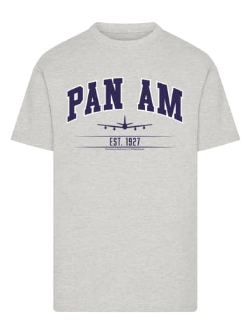 F4NT4STIC T-Shirt Pan Am College Est 1927 in grau meliert