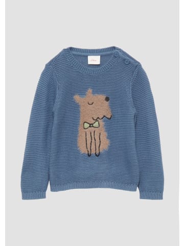 s.Oliver Strickpullover in 5445_blau