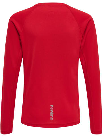 Newline T-Shirt L/S Kids Core Running T-Shirt L/S in TANGO RED