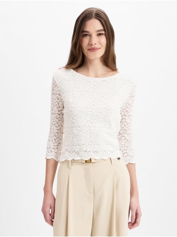 Marie Lund Spitzenshirt in weiß