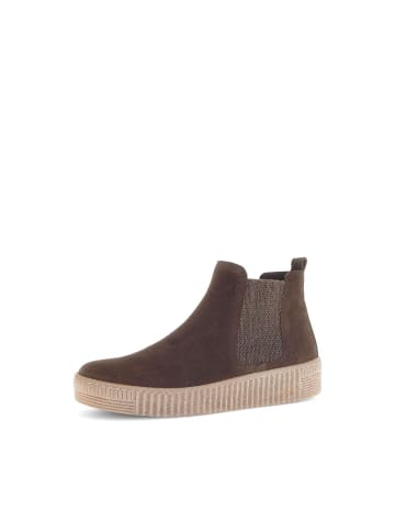 Gabor Fashion Chelsea Boots in braun