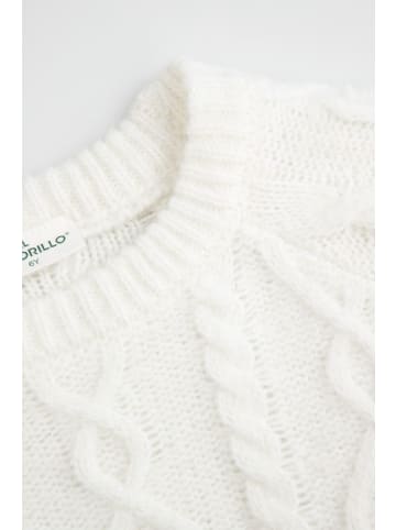Coccodrillo Pullover in ecru