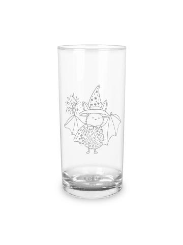 Mr. & Mrs. Panda Glas Fledermaus Zauberer ohne Spruch in Transparent