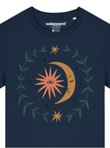 wat? Apparel T-Shirt Love and flex in Dunkelblau