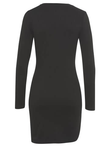 LASCANA Minikleid in schwarz