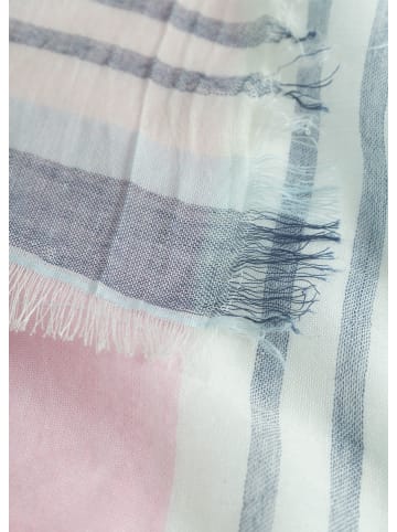 Codello Jacquard-Tuch mit Streifen und Snoopymotiv in Blu1