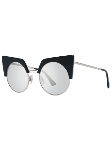 Web Frauen Sonnenbrille Rund Mehrfarbig