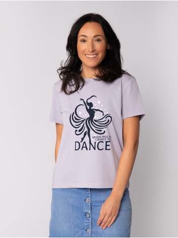 wat? Apparel T-Shirt Chance to dance in Lavender