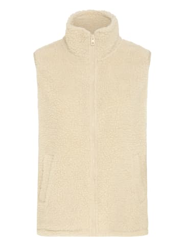 Oxmo Plüschweste OXTINNE in Beige