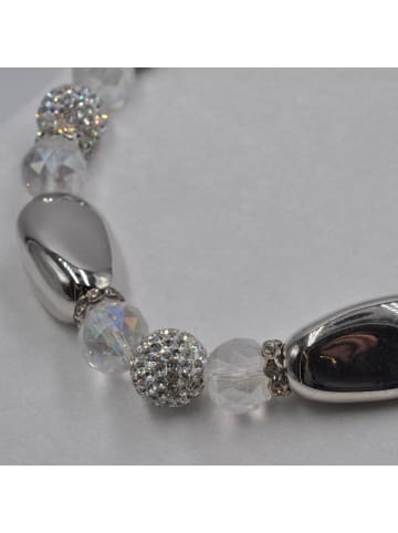 Steuer Modeschmuck Metall in weiß