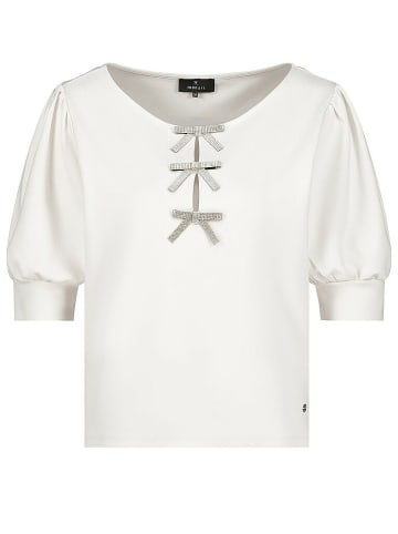 monari Kurzarmbluse für Damen in hell-braun