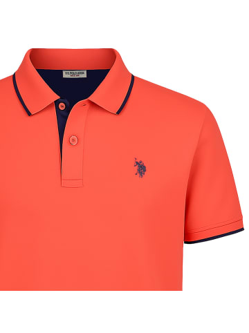 U.S. Polo Assn. Poloshirt in Koralle