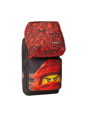 LEGO® Bags Schulrucksack Set Optimo Plus in red