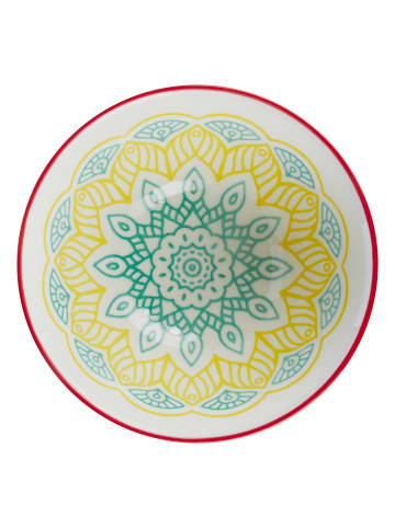 Butlers Schale ORNAMENTS 6er-Set in Grün / Gelb