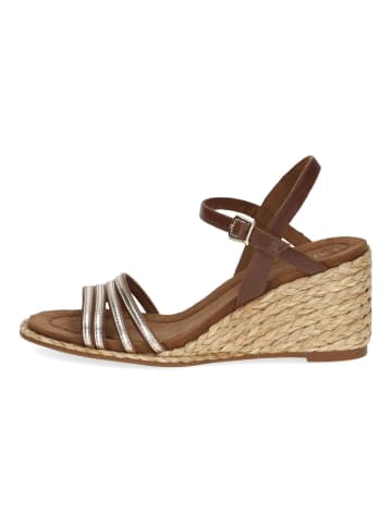 Caprice Sandalen Cognac