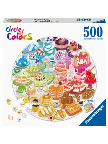 Ravensburger Ravensburger Puzzle 17171 Circle of Colors - Desserts & Pastries 500 Teile