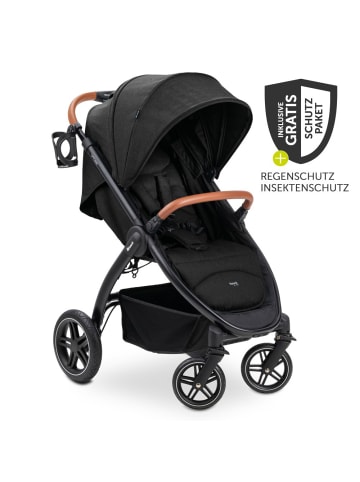 Hauck Buggy & Sportwagen UpTown Black (mit Liegefunktion in schwarz