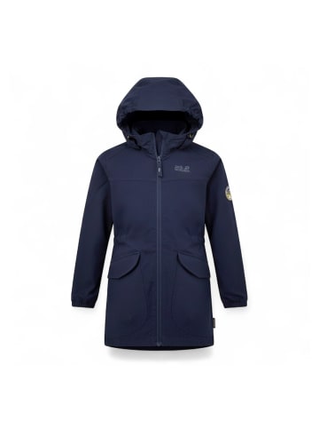 Jack Wolfskin Jacke Treasure Hunter Parka in Blau