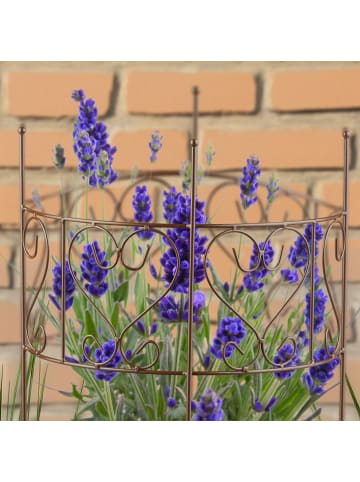 relaxdays 4 x Staudenhalter in Braun - (B)31 x (H)41,5