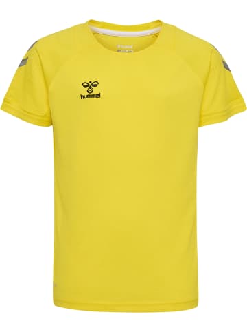 Hummel Hummel T-Shirt Hmllead Multisport Kinder Leichte Design Schnelltrocknend in BLAZING YELLOW