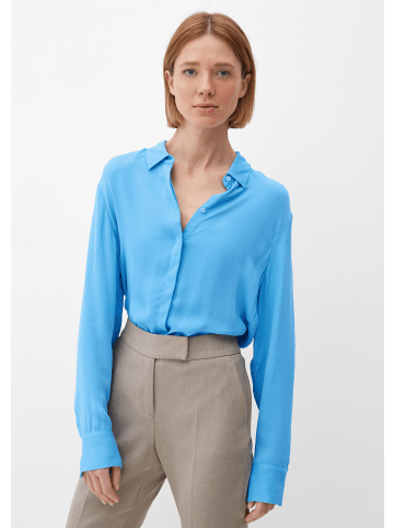 s.Oliver BLACK LABEL Bluse langarm in Blau