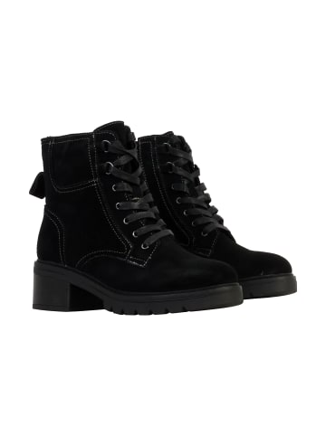Divine Factory Lederstiefeletten Alénoa Schwarz