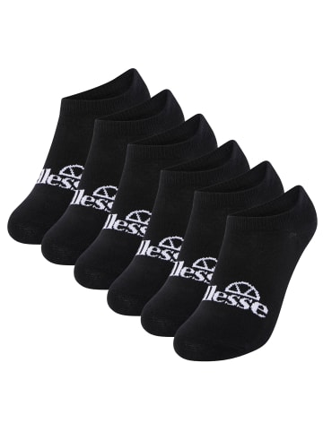 ellesse Socken 6er Pack in Schwarz