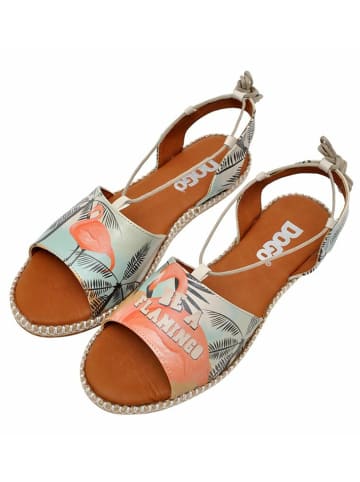 Dogo Hazel Sandalen - Be a Flamingo 38 in Beige