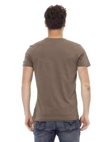 Trussardi Action Braun Baumwolle Herren T-Shirt