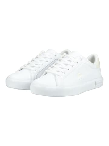 Lacoste Sneaker POWERCOURT Weiß/Beige