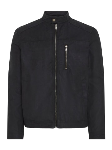 BLEND Lederjacke in Schwarz