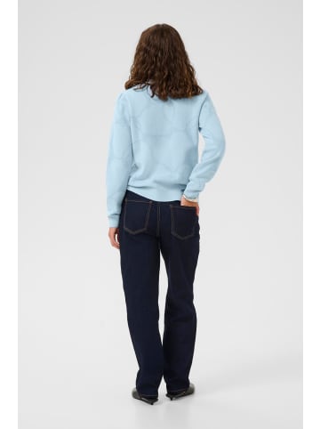 CULTURE Strickpullover CUhearty Relaxed fit in Cashmere Blue