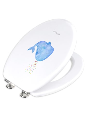 Mr. & Mrs. Panda WC Sitz Wal Konfetti ohne Spruch in Weiß