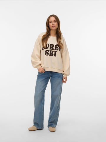 Vero Moda Sweatshirt in Sandshell