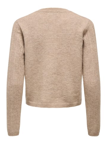JDY Strickjacke in Silver Mink
