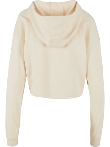 Urban Classics Urban Classics Damen Ladies Oversized Cropped Light Terry Hoodie in whitesand
