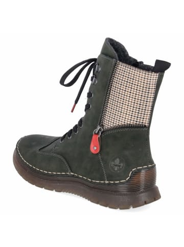 rieker Schnürboots in grün