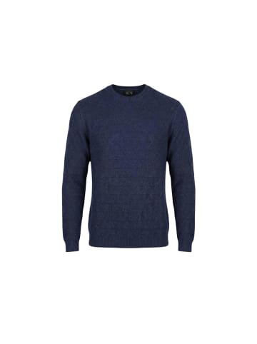 Blau Viskose Sweatshirt