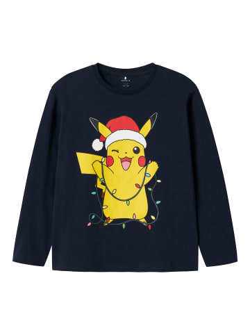 name it Oberteil mit langen Ärmeln in Dark Sapphire