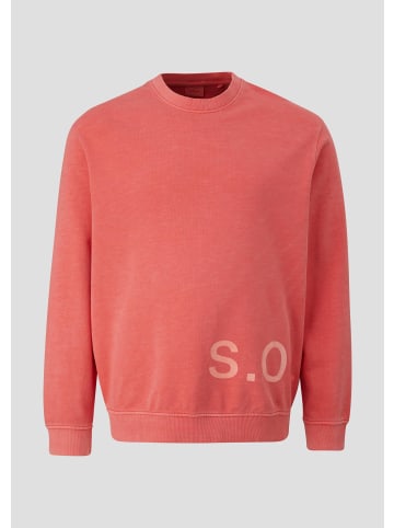 s.Oliver Sweatshirt in 2507_korallrot