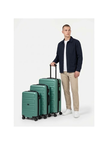 Redolz Essentials 08 3-SET 4 Rollen Kofferset 3-teilig green-blue 2