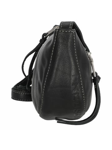 FREDs BRUDER Mia Round Crossbag - Umhängetasche 28 cm in schwarz