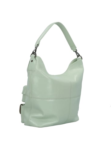 LIEBESKIND BERLIN Schultertasche Leder 36 cm in sage