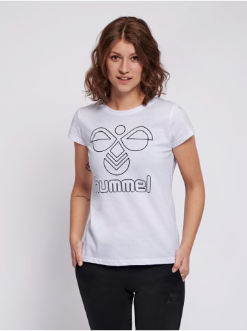 Hummel T-Shirt Hmlsenga Damen in WHITE